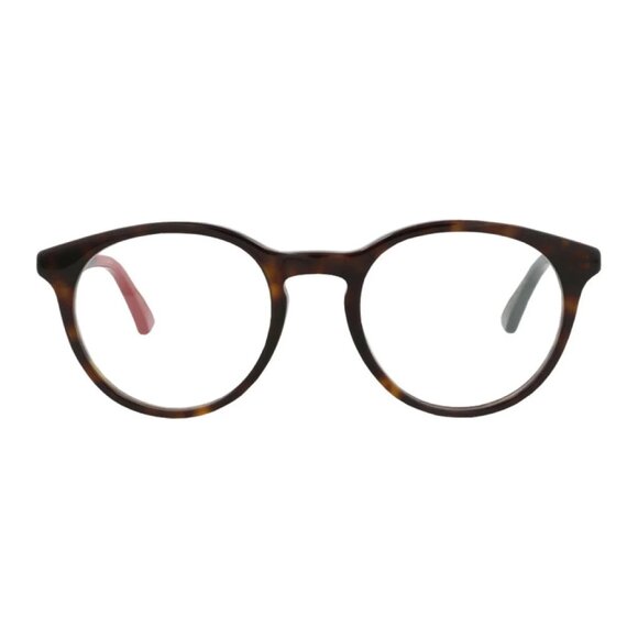 NEW GUCCI EYEGLASSES, DARK HAVANA WOMEN EYEWEAR GUCCI GG0406O 006 - Picture 2 of 3